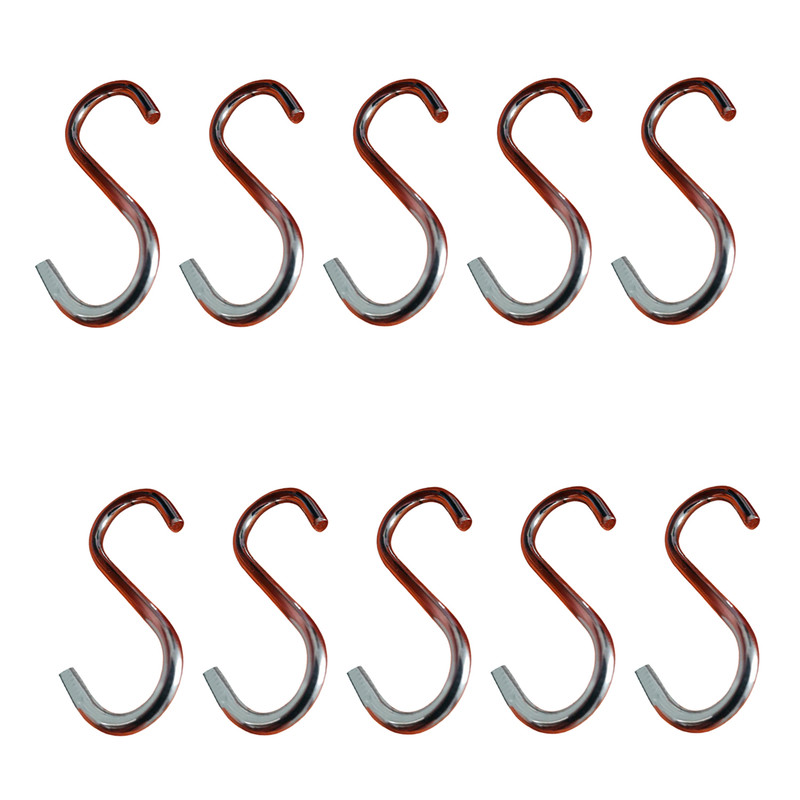 قلاب میله آویز مدل S-SINGLE کد 287 بسته 10 عددی قلاب میله آویز مدل S-SINGLE کد 287 بسته 10 عددی