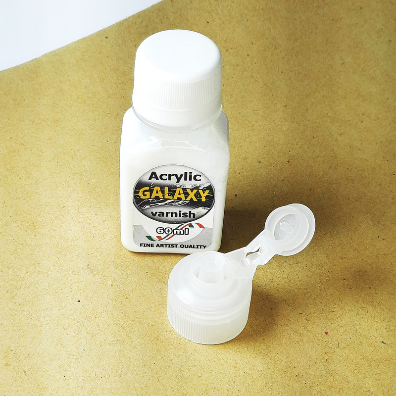 وارنیش اکریلیک گلکسی مدل Acr حجم 60 میلی لیتر