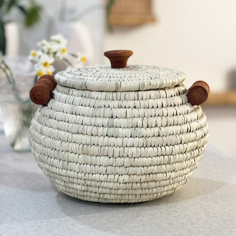 ظرف برنج مدل کپو ظرفیت 6 کیلوگرم