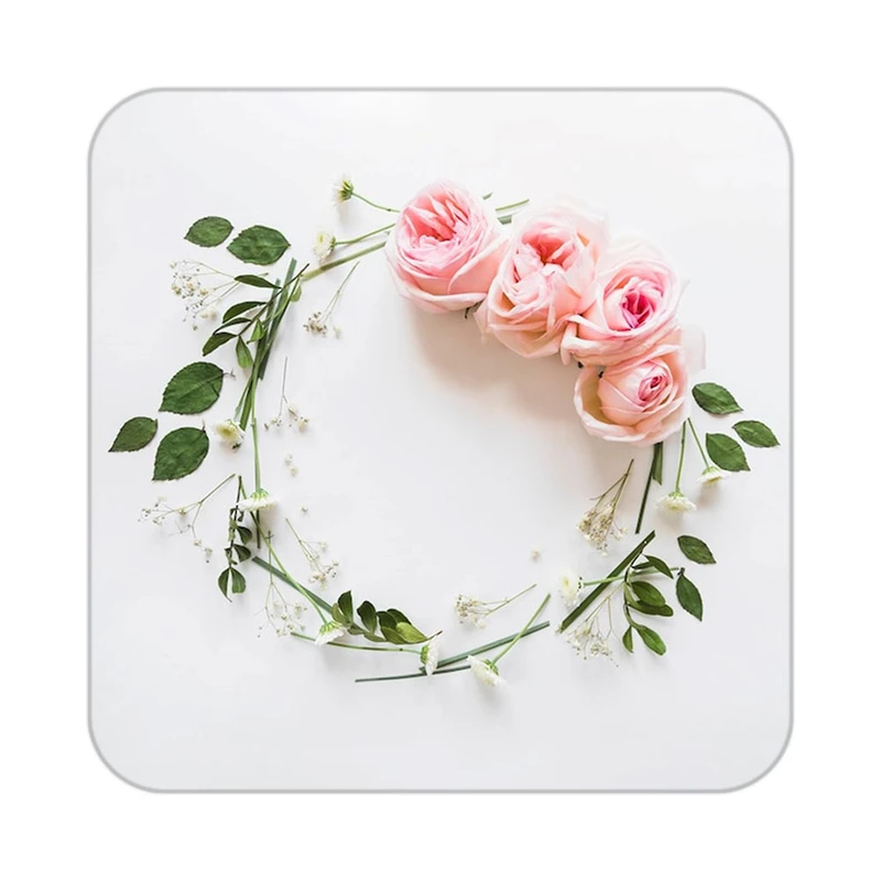 زیر لیوانی کاکتی طرح گل مدل mp19227