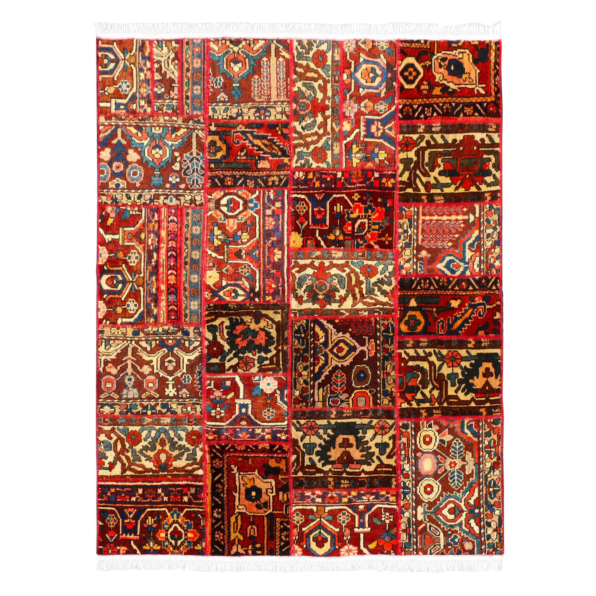 کلاژ فرش دستبافت چهار متری کد A2054