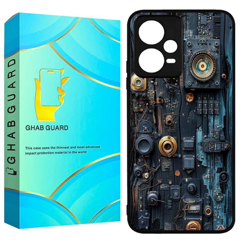 کاور قاب گارد طرح تکنولوژی مدل GCHPX5P مناسب برای گوشی موبایل شیائومی Poco X5 Pro 5G