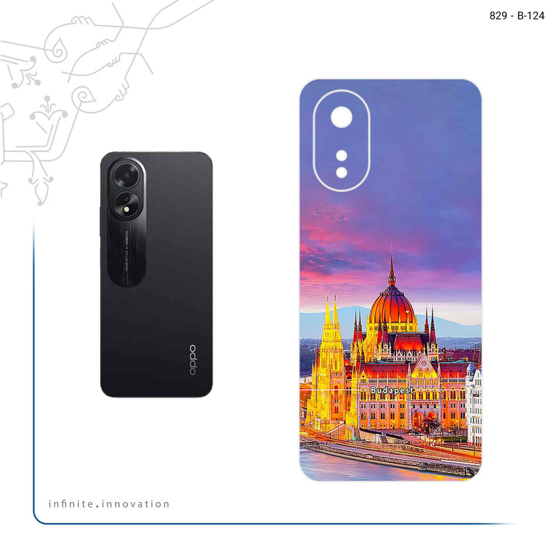 برچسب پوششی ماهوت مدل City of Budapest مناسب برای گوشی موبایل اپو A38