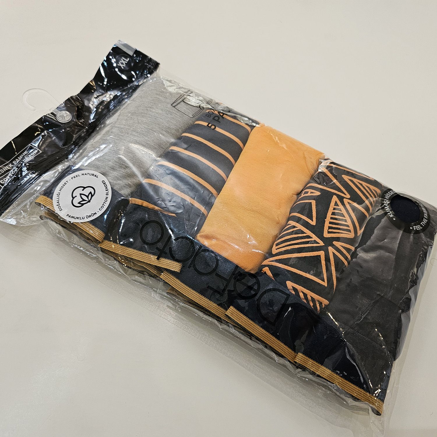 شورت پادار مردانه دفکتو مدل 320YL157 مجموعه 5 عددی -  - 9