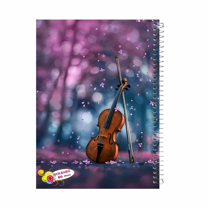 دفتر مشق 60 برگ گلبرگ کد 601747