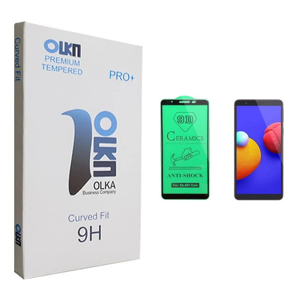 محافظ صفحه نمایش سرامیکی الکا مدل +PRO مناسب برای گوشی موبایل سامسونگ Galaxy A01 core