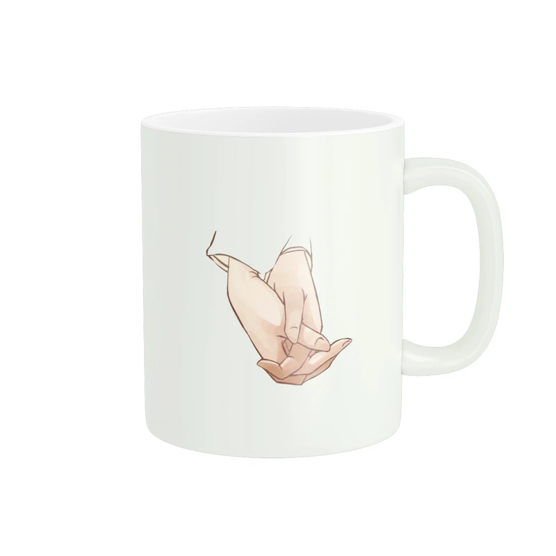 ماگ پاد آفرین طرح دست عاشقانه کد 147