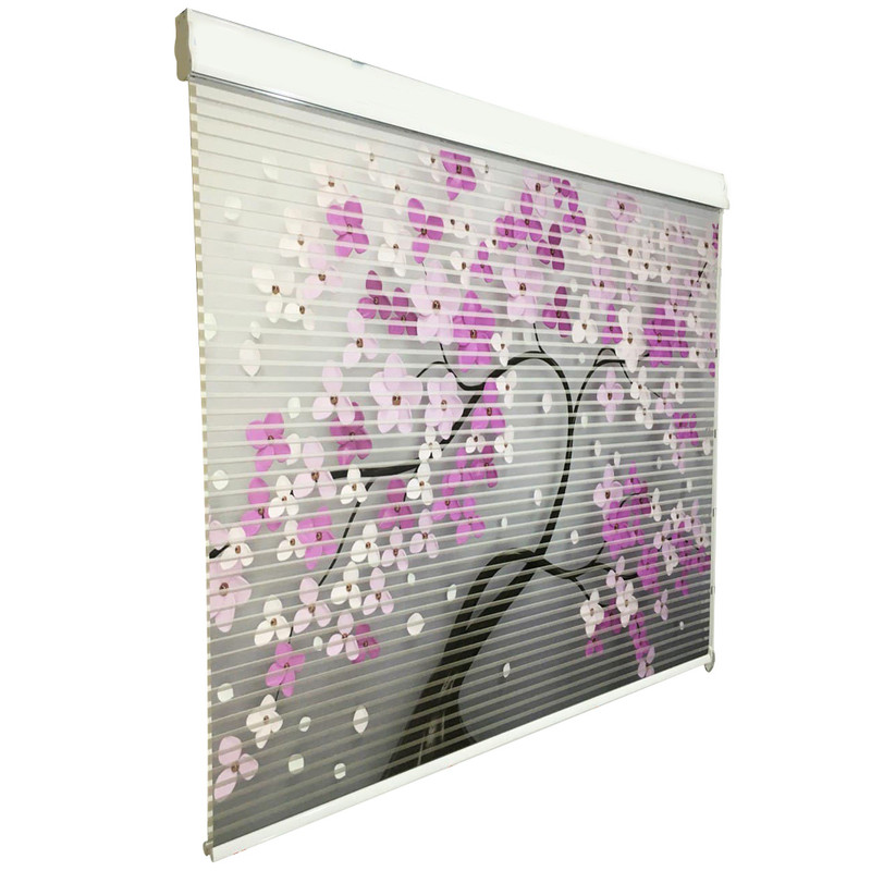 پرده زبرا شب و روز مدل PB-2 سایز 135x180 سانتی متر