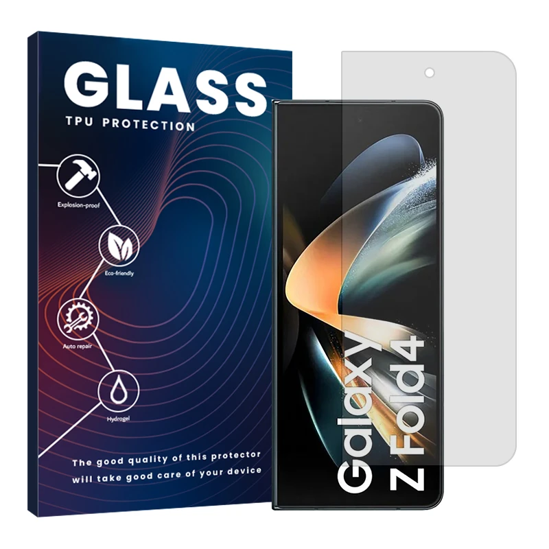 محافظ صفحه نمایش شفاف گلس مدل Resistant مناسب برای گوشی موبایل سامسونگ Galaxy Z Fold4