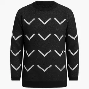 پلیور یقه گرد زنانه مدل بافت