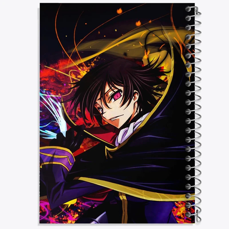 دفتر مشق 100 برگ خندالو طرح لولوش وی بریتانیا انیمه کد گیاس Code Geass کد 13059