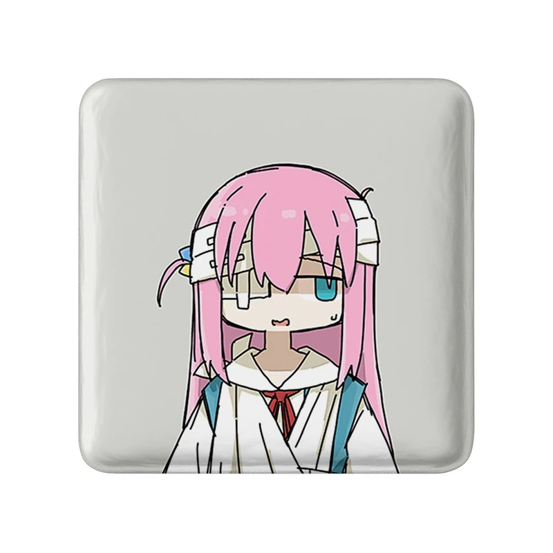 مگنت خندالو طرح انیمه بوچی راک مدل مربعی کد 31238