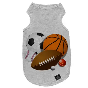 لباس سگ و گربه 27 طرح Sports Balls کد MH369 سایز S