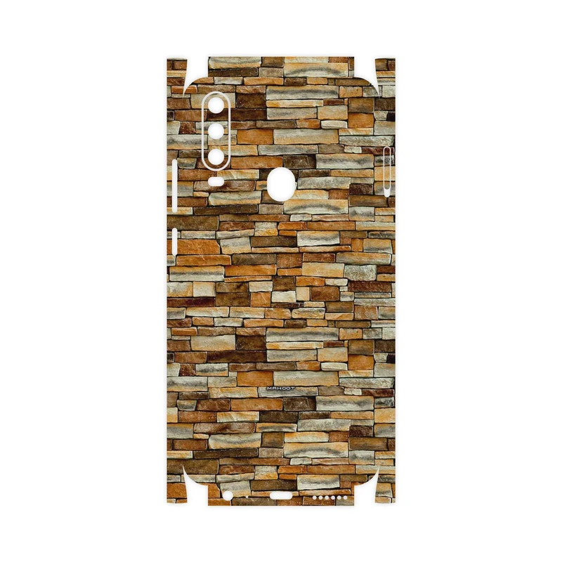 برچسب پوششی ماهوت مدل brickwall-FullSkin مناسب برای گوشی موبایل جی ال ایکس Shahin 2