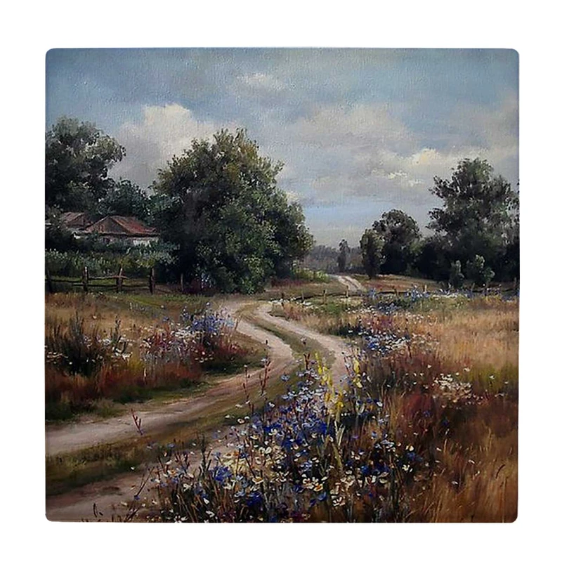  زیر لیوانی  طرح نقاشی مزرعه کد    5927798_4693