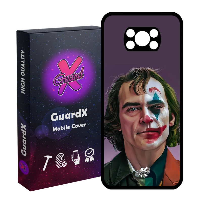 کاور گارد ایکس طرح Joker مدل Glass10083 مناسب برای گوشی موبایل شیائومی Poco X3 Pro