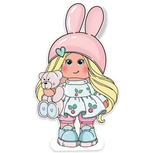 استند رومیزی کودک مدل دختر