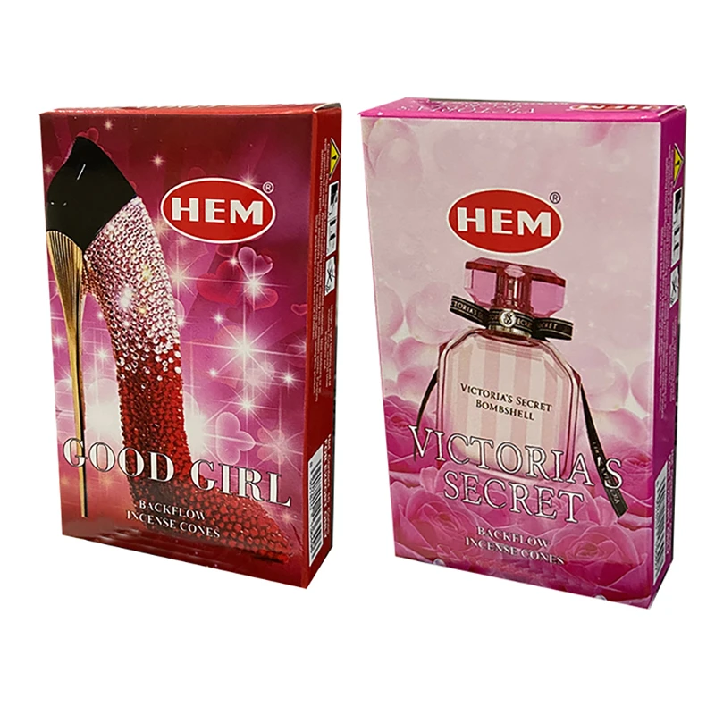 عود هم مدل آبشاری رایحه ویکتوریا سکرت و گود گرل دو بسته 10 عددی