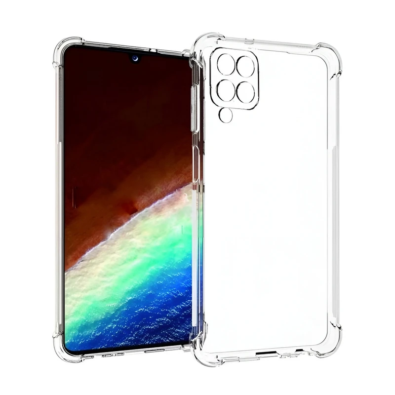 کاور مدل ژله ای طرح محافظ لنز دار مناسب برای گوشی موبایل سامسونگ Galaxy M33