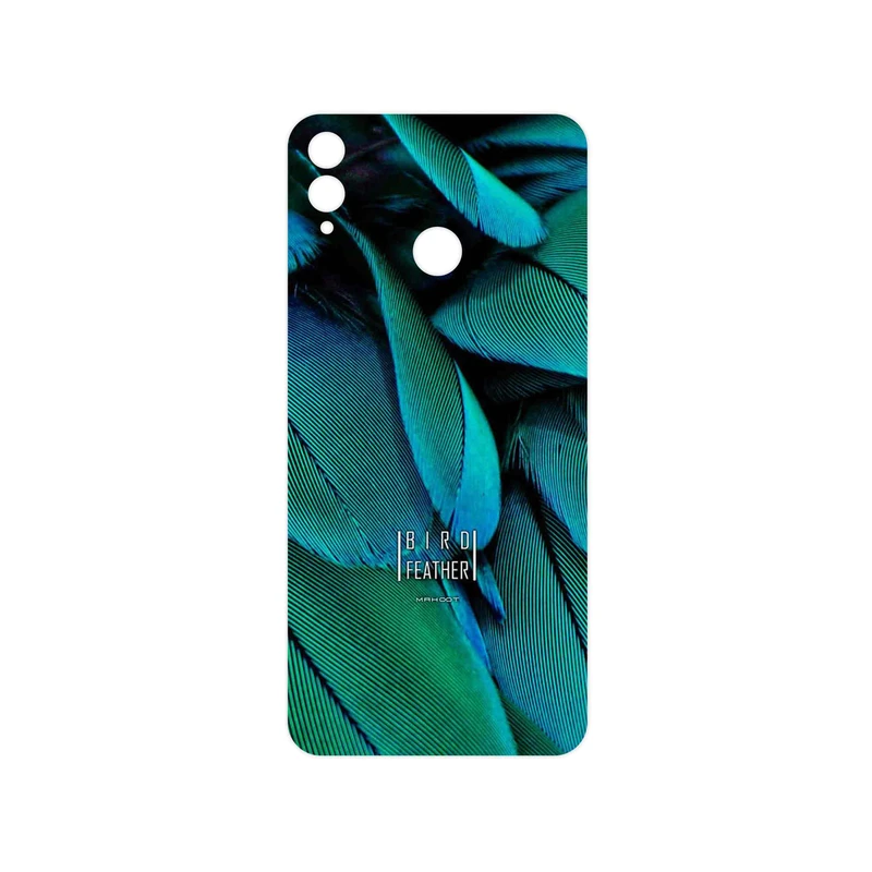 برچسب پوششی ماهوت مدل Green Feather مناسب برای گوشی موبایل آنر 8X