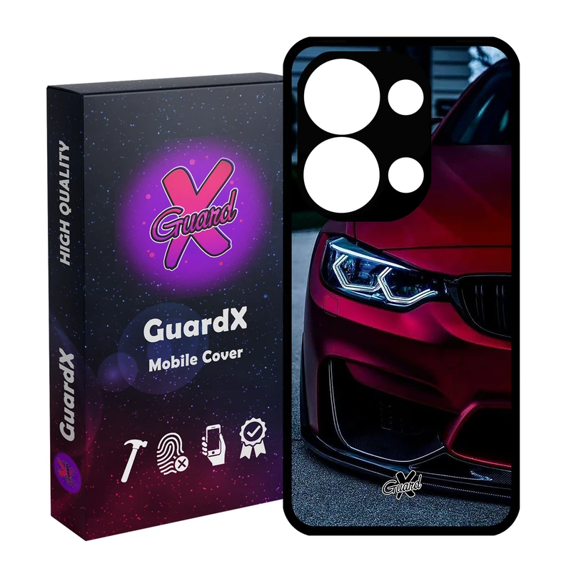 کاور گارد ایکس طرح BMW مدل Glass10298 مناسب برای گوشی موبایل شیائومی Redmi Note 13 4G