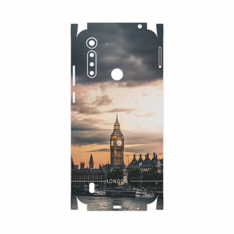 برچسب پوششی ماهوت مدل London City-FullSkin مناسب برای گوشی موبایل موتورولا Moto G8 Power Lite