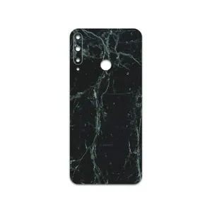 MAHOOT  Graphite-Green-Marble Cover Sticker for Huawei Y7p