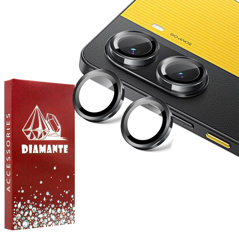 محافظ لنز دوربین فلزی مدل lenjeu مناسب برای گوشی موبایل شیائومی Poco X7 pro