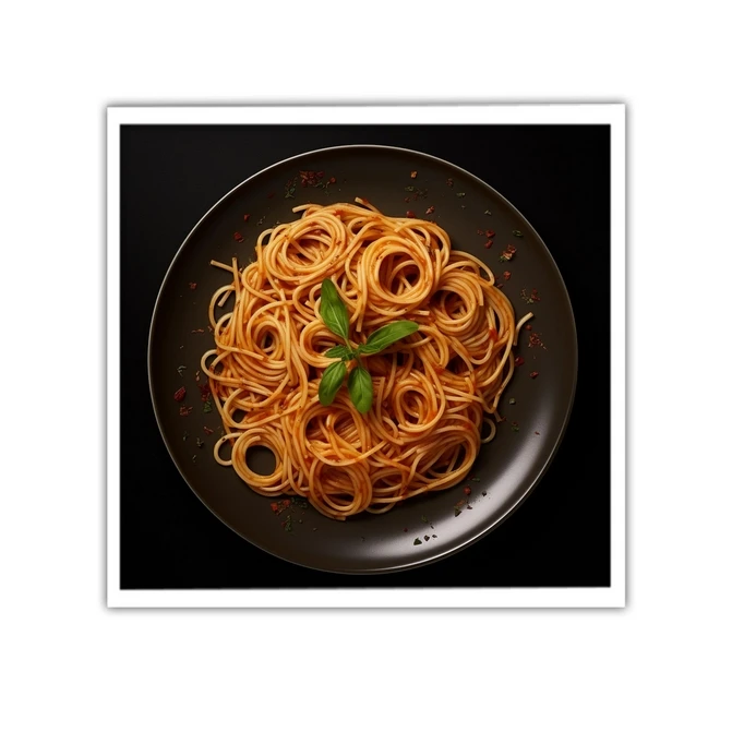 تابلو نوری بکلیت طرح رستورانی ماکارانی مدل W-MID-17191