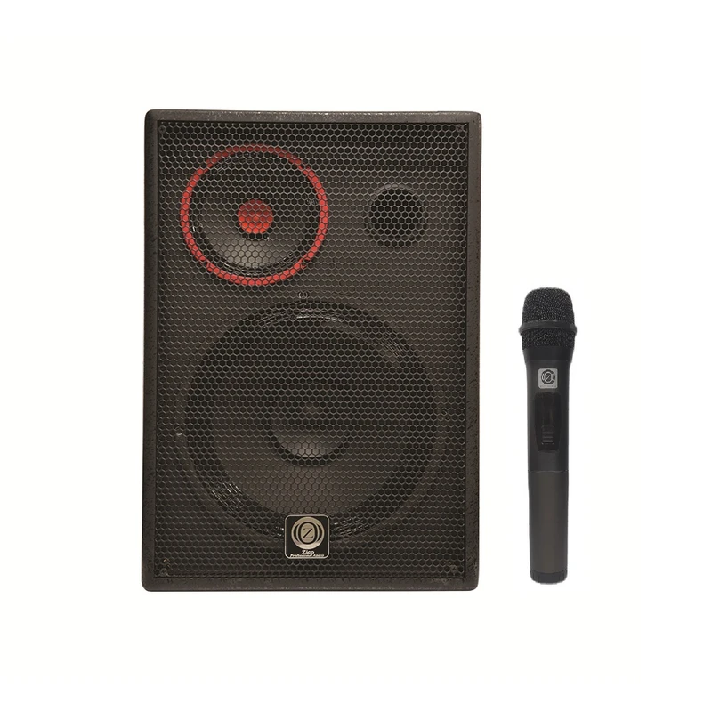 اكو همراه زیکو مدل 6+12 اینچ PUBUR12500 به همراه میکروفن 