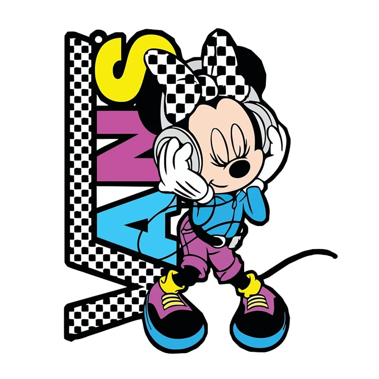 استیکر پارچه و لباس پاد آفرین مدل کارتونی طرح میکی موس کد S3653