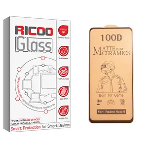 ricoo +HD Ceramics Screen Protector For Xiaomi Redmi Note 9