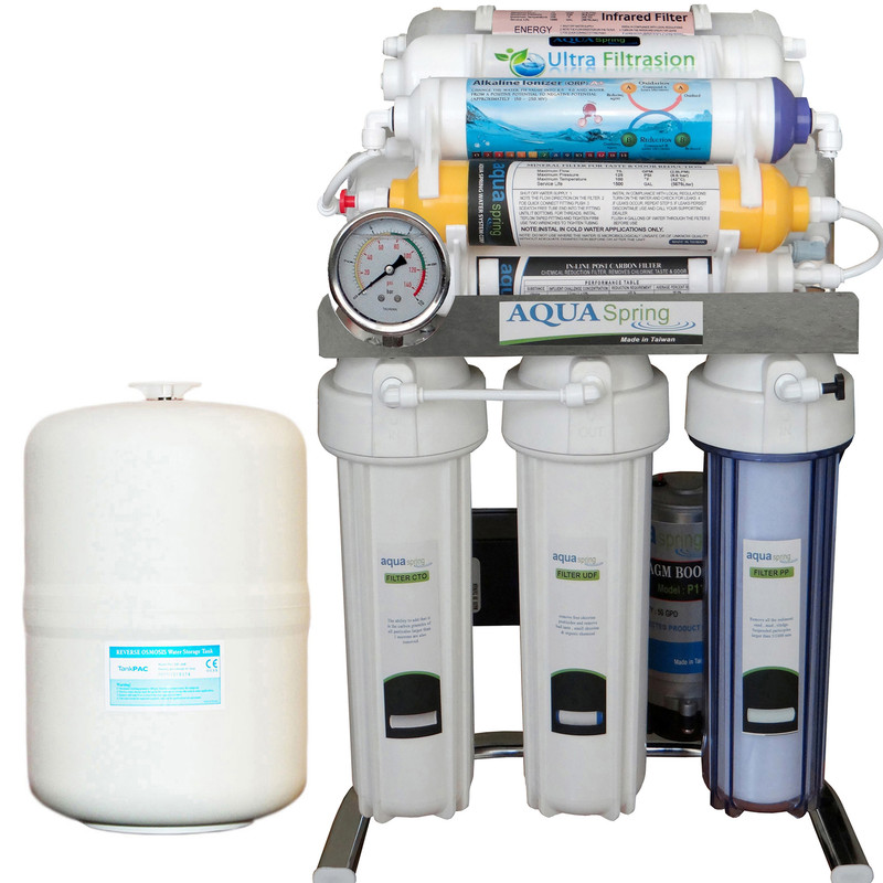 دستگاه تصفیه کننده آب آکوآ اسپرینگ مدل CHROME - FFQ9