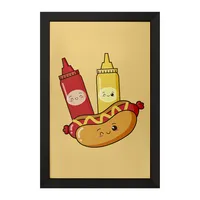 تابلو خندالو مدل فست فود (Fast Food) کد 36567