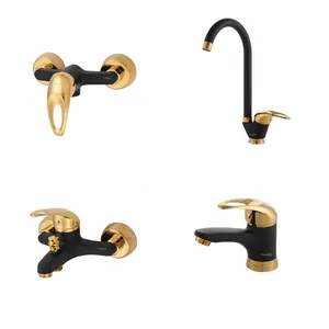 ست شیرآلات فاخته مدل اورانوس پلاس MT مجموعه 4 عددی