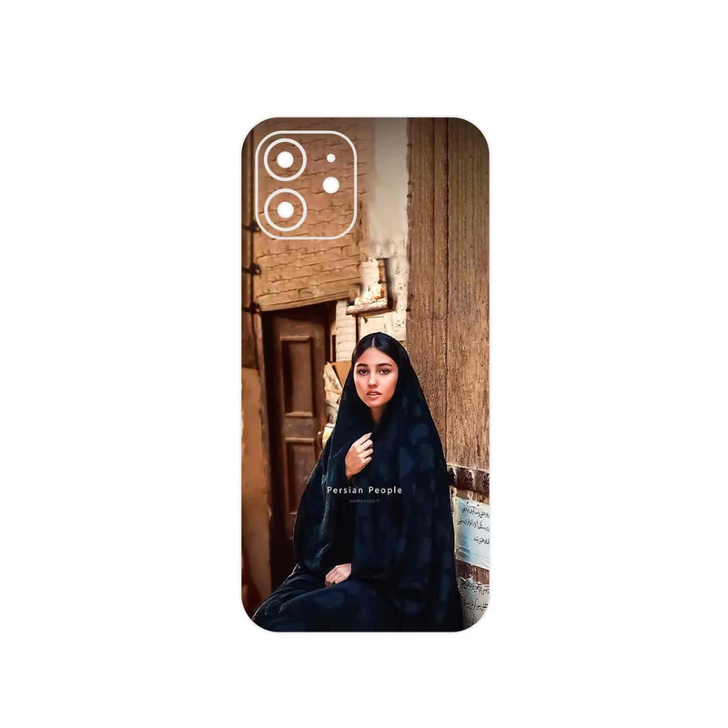 برچسب پوششی ماهوت مدل Portrait of an Iranian Woman مناسب برای گوشی موبایل اپل iPhone 12