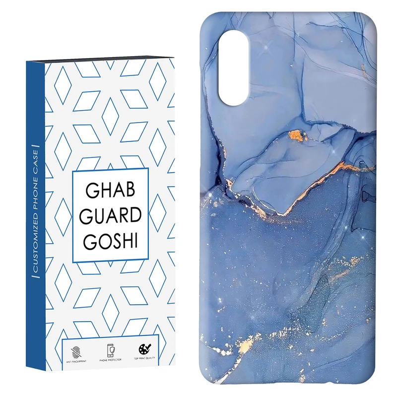 کاور قاب گارد گوشی طرح سنگ مرمر کد Dimo-033 مناسب برای گوشی موبایل سامسونگ Galaxy A02 / M02