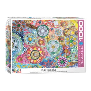 پازل 1000 تکه یوروگرافیکس پازلز طرح Thailand Mosaic كد 60005637
