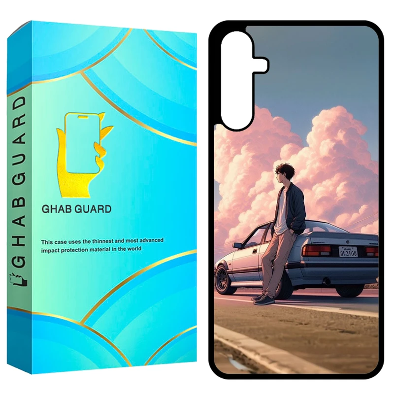 کاور قاب گارد طرح ماشین مدل GCHPA24 مناسب برای گوشی موبایل سامسونگ Galaxy A24 4G