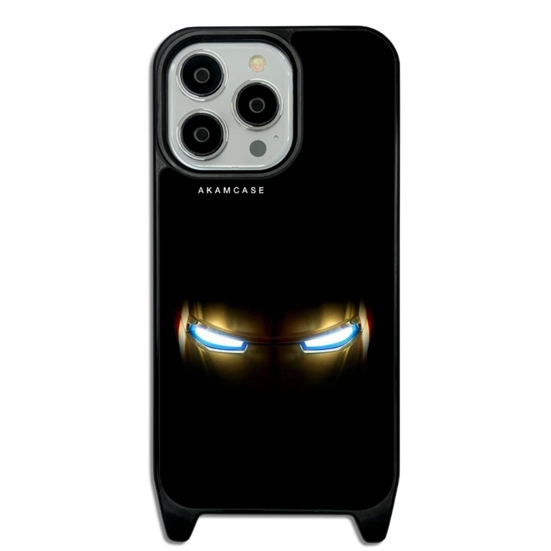 کاور آکام مدل AMCWLA13PRO-IRON MAN16 مناسب برای گوشی موبایل اپل iPhone 13 Pro