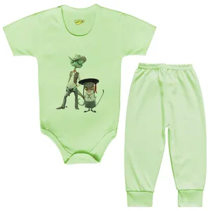 ست بادی و شلوار نوزادی کارانس مدل BSTG-5051