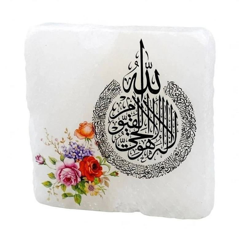 سنگ نمک دکوری مدل مربعی کد ۸۹