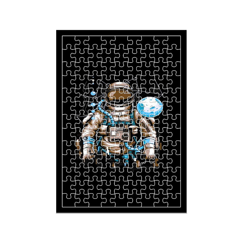 پازل 117 تکه مدل فضانورد کد 431