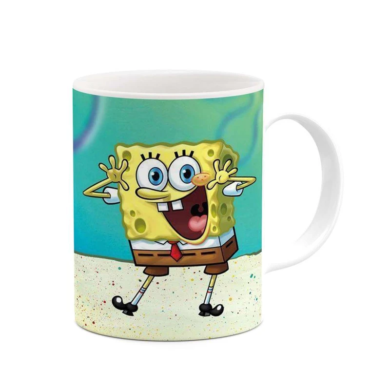 ماگ کاکتی مدل کارتون باب اسفنجی کد mgh23466