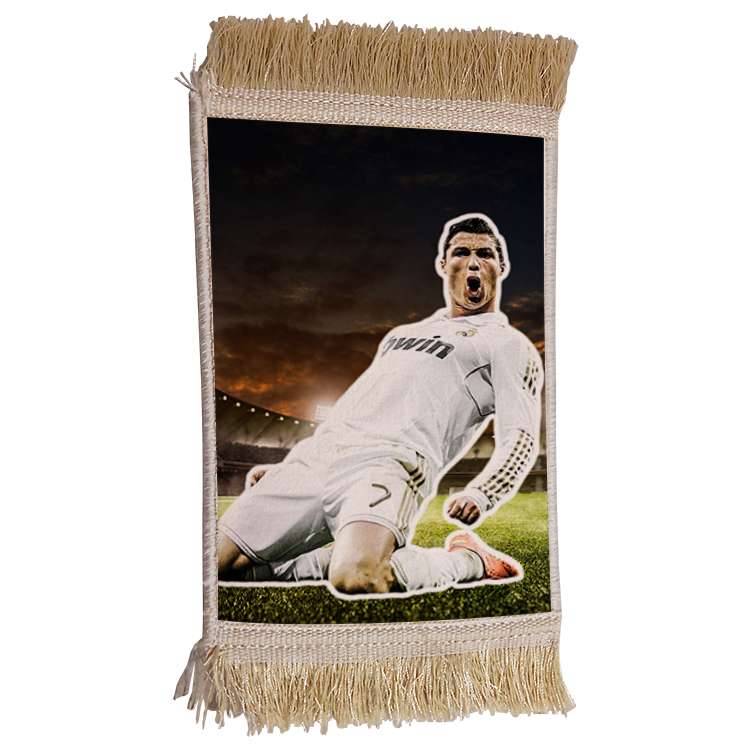 فرش ماشینی دیوارکوب مدل رونالدو کد 379