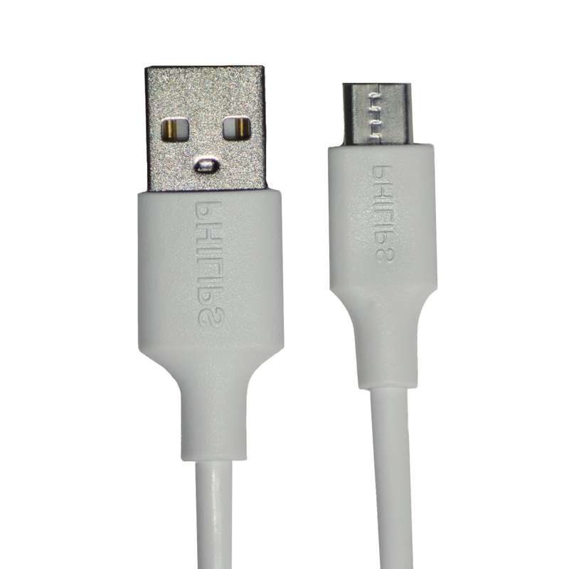 کابل تبدیل USB به microUSB فیلیپس مدل 2416-DLC طول 1 متر