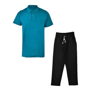 ست پولوشرت و شلوار مردانه مدل MDSS-CG9426