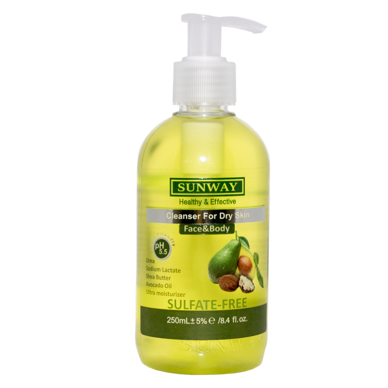 ژل شستشو صورت سان وی مدل Avocado حجم 250 میلی لیتر