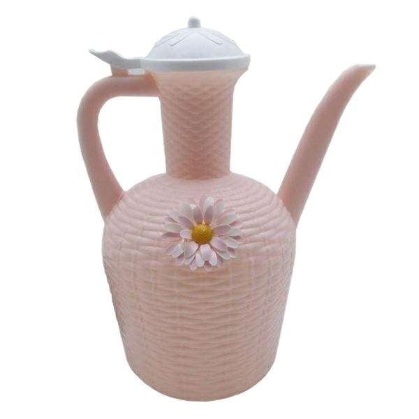 آفتابه طرح گل مدل پاستیلی