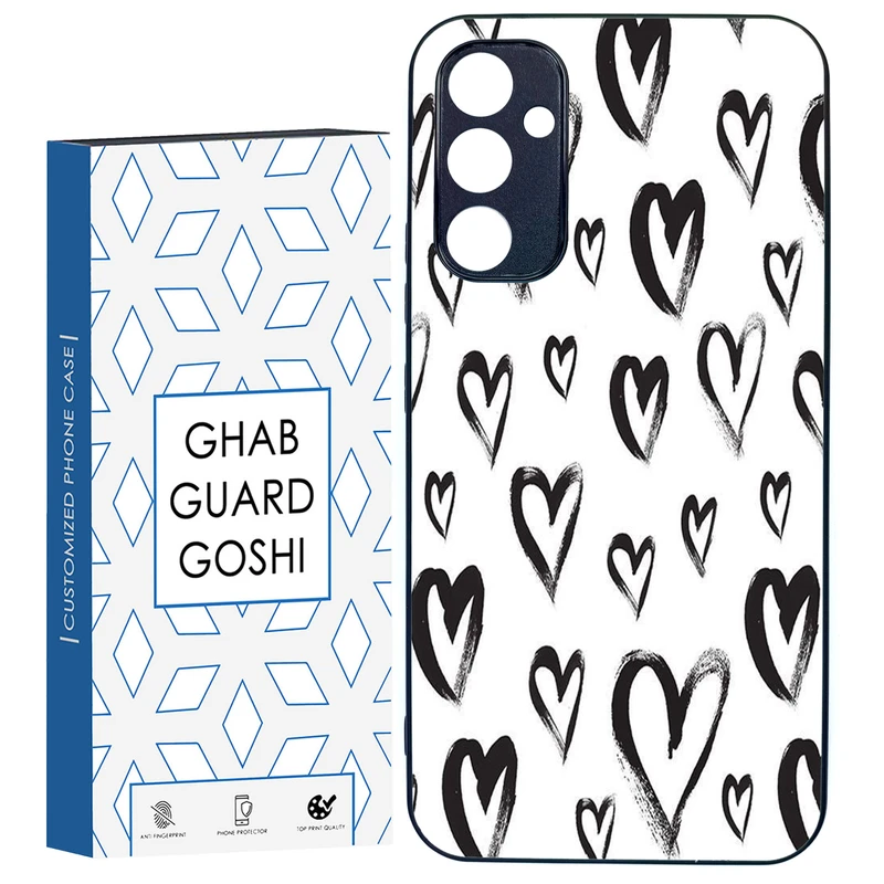 کاور قاب گارد گوشی طرح قلب کد TPU-278 مناسب برای گوشی موبایل سامسونگ Galaxy A34